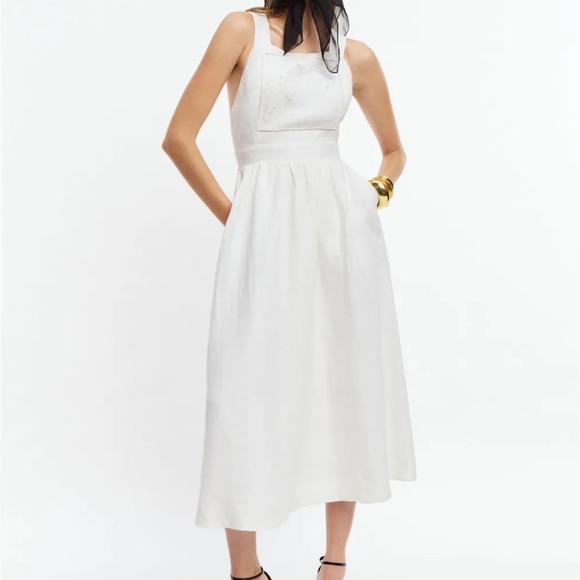 Reformation linen midi dress NWT - Picture 1 of 6